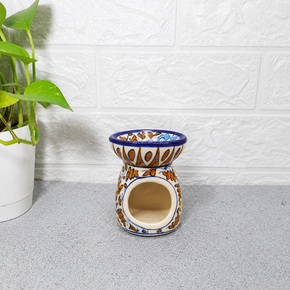 Hand-Painted Ceramic Essential Oil Burner