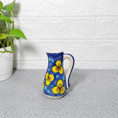 Hand-Painted Ceramic Mini Pitcher Vase